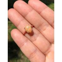 ราคา แหวนโอปอลขาวแท้ธรรมชาติOpal เหลือบสวยชัด ตัวเรือนเงินแท้ (6183202670)