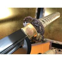 ราคา ของสะสม: ดาบซามูไร Katana Unokubi Zukuri แบรนด์ Nobunaga เหล็กสปริง9260 (7279551483)