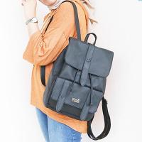 ราคา Hitam Home Color Backpack Netbook/Tablet Laptop Bag ขนาด 22,5 x 10,5 x 27,5 cm Makayla Black (26581988205)