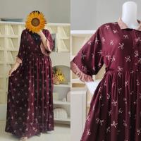 ราคา RAYON DRESS - MIDI DRESS - 3/4 SLEEVE DRESS (46503368263)