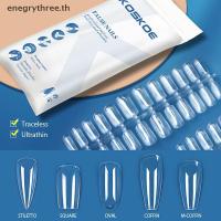 ราคา TH & Fashion Matte Press On Nail Tips Soft Full Cover เล็บปลอมโลงศพแคปซูลเล็บปลอม American Gel X Capsule Nail Extension Art. (43028913864)