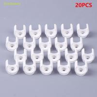 ราคา [fireflowerM] 20 ชิ้น 20 มิลลิเมตร PVC Water Clamps คลิปเชื่อมต่อ Fit สําหรับ 0.5/0.79 นิ้ว OD ถาดทีวีท่อแขวนรองรับท่อ Pex [ใหม่] (52606036901)