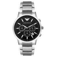ราคา Emporio Armani ar2434 สีเงินปัดดำ 43 mm (4334908247)