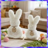 ราคา [TY] 2 ชิ้น STABLE & VERSATILE PLACEMENT: แต่ละตุ๊กตากระต่ายแนบสนิทบนบล็อกไม้ให้ฐานมั่นคงสามารถวางได้ทุกที่กับความสบายและสไตล์ - จากห้องครัว (56054998992)