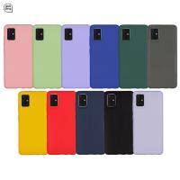 ราคา เคส สำหรับ Samsung Galaxy A51 4G เคสซิลิโคนนิ่ม กันกล้อง สีพาสเทล TPU หนา (5718931238)