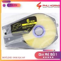 ราคา เทปพิมพ์ฉลาก Canon PT-1106Y ขนาด: 6mm*30m สีเหลือง ใช้สําหรับเครื่องพิมพ์ Canon MK1100, Mk1500, Mk2500, Mk2600 (44278930334)