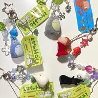 ราคา [Rukymoon] Ghibli Gashapon Charm | Ponyo Catbus Totoro Kiki White & Blue Totoro | กระเป๋า Charm (27556218723)