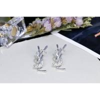 ราคา ต่างหูYSLงานเพชรczดูแพง (7154681573)