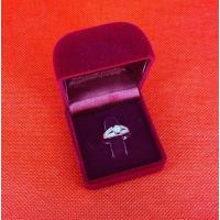 ราคา แหวนเพชร ทอง 18k ชุบทองคำขาว (8437253771)