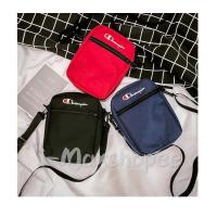 ราคา พร้อมส่ง5สีให้เลือก กระเป๋าผ้าสะพายข้าง Champion Cc- (1275459944)