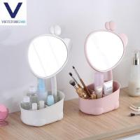 ราคา กล่องใส่เครื่องสําอางค์พร้อมกระจกหูแมว (28440042550)