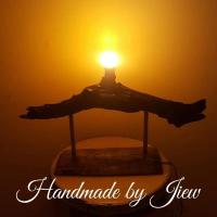 ราคา โคมไฟวินเทจ ตั้งพื้น งานไม้ (28510546484)