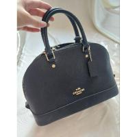 ราคา กระเป๋า Coach แท้ มือ 2 หนังสีดำ (24259695819)