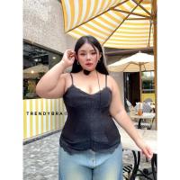 ราคา เสื้อลูกไม้ไฮโซ สายเดี่ยวสเปนเดกซ์ตัดต่อลูกไม้ (27682060266)