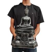 ราคา หลวงพ่อพระสุก วันโพ จังหวัด หนองคาย สีเงินเก่าโบราณ ขนาด 5 นิ้ว สูง 9 นิ้ว (sumpatichami_ppk) (26509946004)