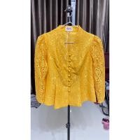 ราคา เสื้อลูกไม้สีเหลืองสินค้าเป็นของมือหนึ่ง (25223122473)