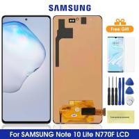 ราคา อะไหล่หน้าจอสัมผัส Lcd สําหรับ Samsung Galaxy Note10 Lite จอแสดงผล Lcd สําหรับ Samsung N770F / Ds N770F / Dsm จอแสดงผล Lcd Note10 Lite N770 จอแอลซีดี (9391019521)