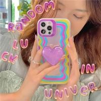 ราคา พร้อมส่งในไทย เคสโทรศัพท์ โฮโลแกรม we+หัวใจม่วง TPU-S1228 (45405560153)