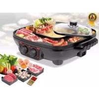 ราคา เตาปิ้งย่างพร้อมหม้อสุกี้ชาบู อเนกประสงค์ ยี่ห้อ FRY KING (1840878571)