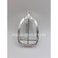 ราคา กรอบพระเงิน ตลับพระเงิน ใส่พระเปิม หรือพระขนาดใกล้เคียง (16922978239)