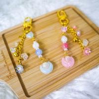 ราคา พวงกุญแจลูกปัด พระจันทร์เสี้ยว พวงกุญแจพระจันทร์ พร้อมส่ง (26088247567)