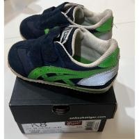 ราคา ONITSUKA TIGER kids รองเท้าผ้าใบเด็ก California 78 TS สี Navy/green apple มือสอง สภาพดี (19647108045)