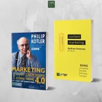 ราคา หนังสือ - Combo of 2 Marketing Books ปฏิวัติเทคโนโลยี 4.0 + การตลาด Context (1980 Books Reading) (44378915303)