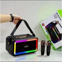 ราคา ลำโพงบลูทูธพร้อมไมค์ไร้สาย BOOMS BASS | Outdoor Karaoke Stereo (41356906603)