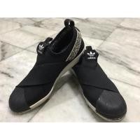 ราคา SlipOn adidas สีดำ มือสอง ของแท้100% (2805369252)