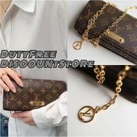 ราคา LV 2023 ใหม ่ กระเป ๋ าLV Louis Vuitton Chain Wallet Lily ไหล ่ ที ่ ถอดออกได ้ 1HM8 (26303624259)