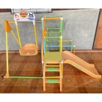 ราคา ปีนป่าย+สไลเดอร์+ชิงช้า อันปังแมน ไซส์ใหญ่ (21747649073)