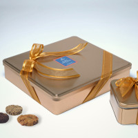 ราคา [คุกกี้] Cozxy Classic Cookie Bites Large Tin Box คุกกี้ธัญพืชกล่องโลหะ 280กรัม ขนมเฮลท์ตี้ (23443194324)