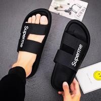 ราคา Hot item ส่งไว!! ราคาถูกที่สุด!! รองเท้าแตะ Supreme ไซส์ 39-44✅ (7644611469)