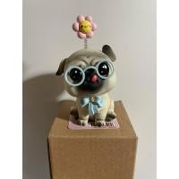 ราคา โมเดล หมาปั๊กใส่แว่น pug พร้อมส่ง (19686203755)