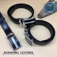 ราคา เข็มขัดหนังจระเข้ ส่วนท้อง เข็มขัด เข็มขัดหนัง เข็มขัดหนังแท้ เข็มขัดหนังจระเข้แท้ 100% Genuine Crocodile Leather (12292985966)