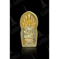 ราคา แท้เดิมปรกมะขามองค์พ่อจตุคามรามเทพหลังพญาชิงชัย(หนุมาน)เนื้อทองระฆังรุ่นสมบัติจักรพรรดิปี2549 (41209272431)