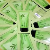 ราคา Innisfree green tea foam Cleanser 3 ml แบบซอง กรุณาอ่านก่อนสั่งซื้อ (1767092953)