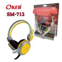 ราคา OKER HEADPHONE หูฟังครอบหู รุ่น SM-712 (23583928452)