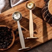 ราคา ช้อนตักกาแฟ ที่กดกาแฟ 2in1 ด้ามช้อนกดกาแฟได้ ฐานตั้งได้ Coffee Spoon (28560355934)