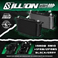 ราคา Billion ชุดโครงพัดลม / ออยคูลเลอร์ USDM 19ROW AN10 [BLACK / SILVER] (45803056066)