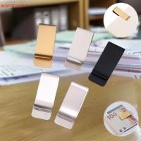 ราคา (อบอุ่น) 5ชิ้นที่เรียบง่ายบางโลหะคลิปเงินแบบพกพามัลติฟังก์ชั่ธุรกิจบัตรคลิปผู้ชายกระเป๋าธุรกิจผู้ถือบัตรกระเป๋าสตางค์เงินสดหนีบ (48905670272)