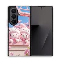 ราคา เคสแบบกําหนดเอง Samsung Galaxy Z Fold 7 6 5 4 3 5G Sweet Bunny NL0007 ฝาครอบกรณี (48805575732)