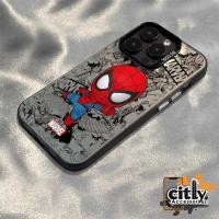 ราคา เคส Iphone 7 8 7Plus 8Plus X XS XR 11 12 13 14 15 16 Pro Max ปลอก Spider Man Marvel LL128 (52753335677)