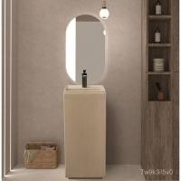 ราคา โต๊ะอ่างล้างหน้าแบบตั้งพื้น อ่างล้างมือ แบบรวมศิลปะหิน อ่างล้างหน้าแนวตั้ง อ่างล้างหน้าแนวตั้ง (40054709213)