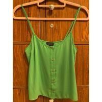 ราคา T O P S H O P เสื้อสายเดี่ยว สีเขียว size UK6 (28213918429)