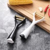 ราคา HOMEBERG 4in 1 ที่ปอกเปลือกผักผลไม้ ที่ปอกเปลือก ผัก ผลไม้ ที่ปอก อุปกรณ์สไลด์ผักผลไม้ ที่สไลด์ผัก ที่สไลด์ผักและผลไม้ (3734064373)