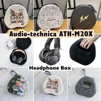 ราคา Fast Shipmentfor Audio-technica ATH-M20X เคสหูฟังคู่น่ารักการ์ตูนชุดหูฟังกระเป๋าเก็บ EVA Earpads ปลอกกล่อง (28719283459)