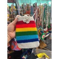 ราคา กระเป๋าใส่โทรศัพท์ สายรุ้ง สีสดใส (27940441538)