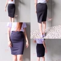 ราคา เอว 34-36 นิ้ว ผ่าหลังทบ สีดำ ถูกระเบียบ ทรงสวยที่สุด ทรงเอ ทรงสอบ (4834136559)