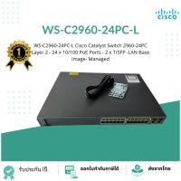 ราคา WS-C2960-24PC-L Cisco Catalyst Switch 2960-24PC Layer 2 - 24 x 10/100 PoE Ports - 2 x T/SFP -LAN Base Image- Managed (10737432901)